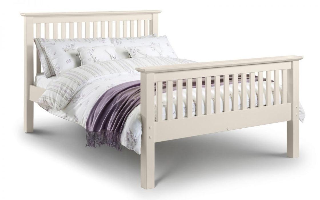 Julian Bowen Barcelona High Foot End Double Bed - Available In 2 Colours