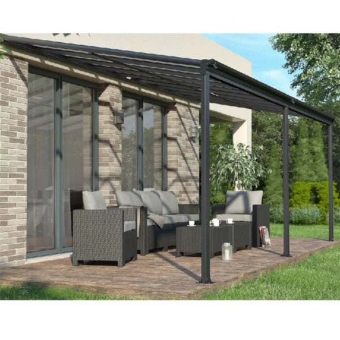 Kingston Wide Lean To Carport Patio Cover - Available In 2 Sizes