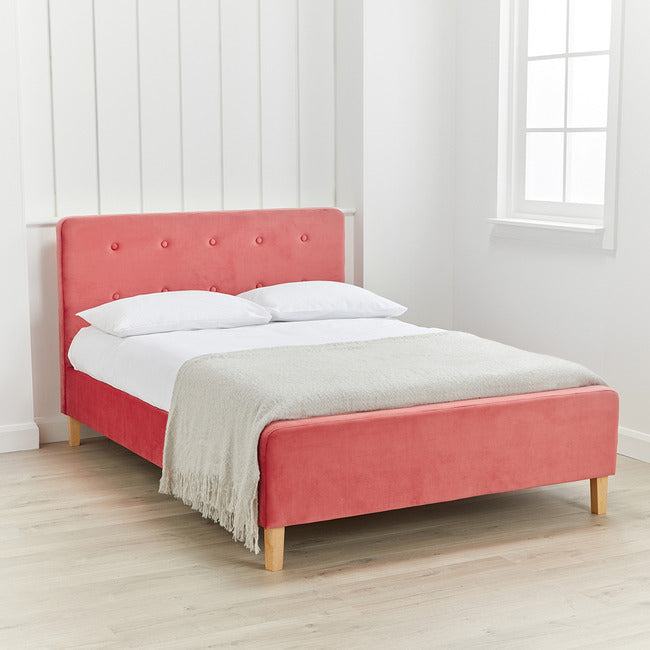 Pierre Coral Bed - Available In 2 Sizes