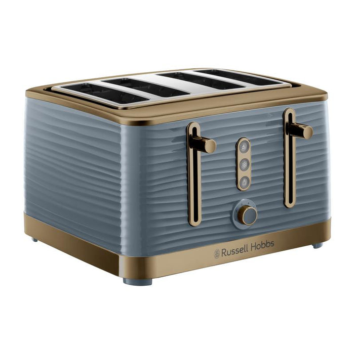 Russell Hobbs Inspire Brass 4 Slice Toaster - Available In 2 Colours