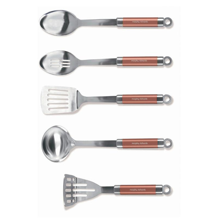 Morphy Richards Accents 5 Piece Tool Set - Available In 3 Colours