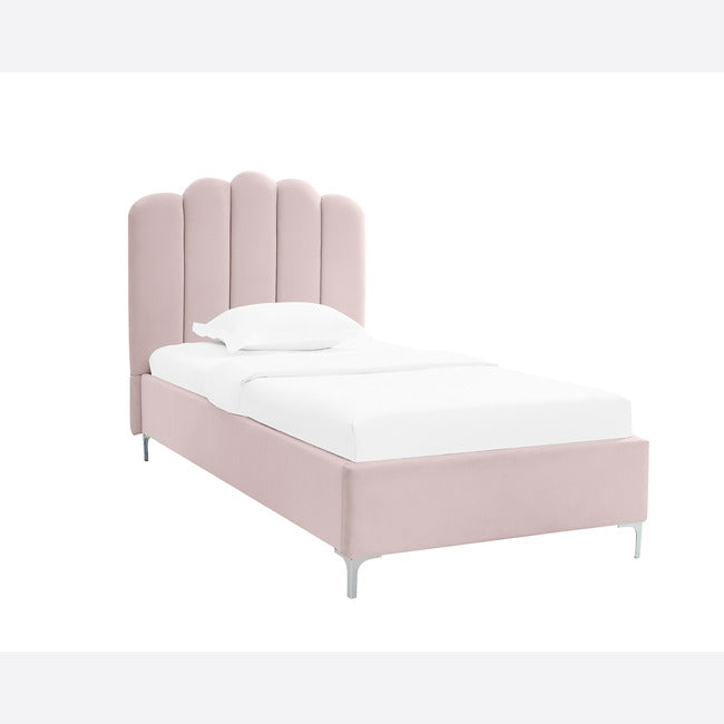 Willow Upholstered Single Bed - Available In 2 Colours