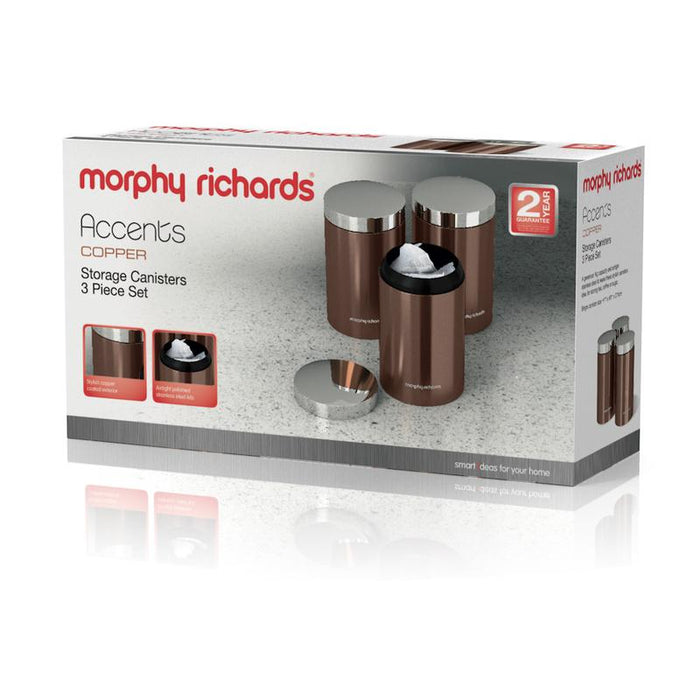 Morphy Richards 6 Piece Storage Set - Available In 4 Colours