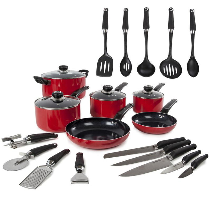 Morphy Richards Equip 20 Piece Pan Tools Set - Available In 3 Colours