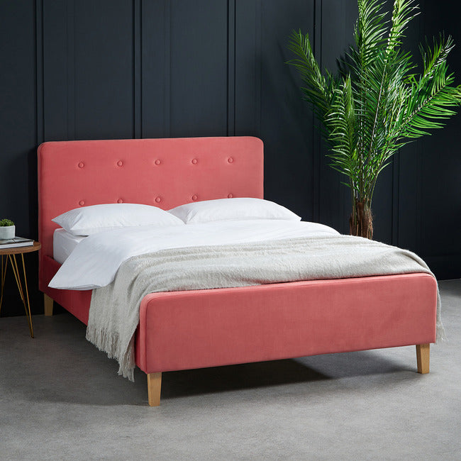 Pierre Coral Bed - Available In 2 Sizes