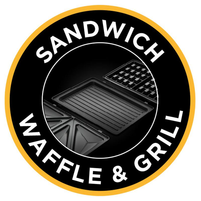 Russell Hobbs 3 in 1 Sandwich Panini Waffle