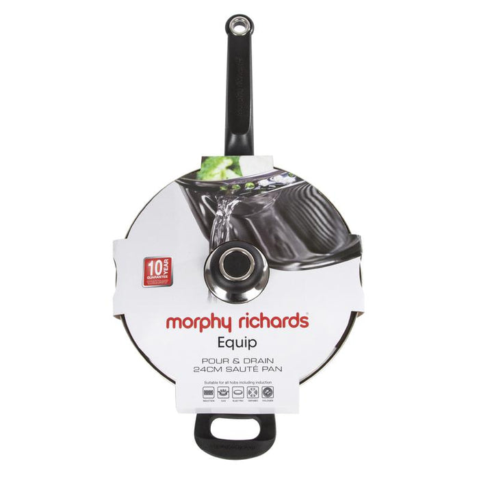 Morphy Richards 24cm Stainless Steel Non-Stick Multi-Pan