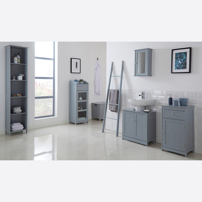 Alaska Mirrored Wall Cabinet - Available In 2 Colours