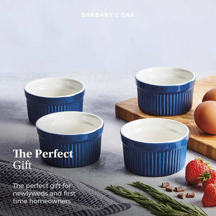 Barbary & Oak Foundry Ceramic Ramekins Set of 4 - Available In 2 Colours
