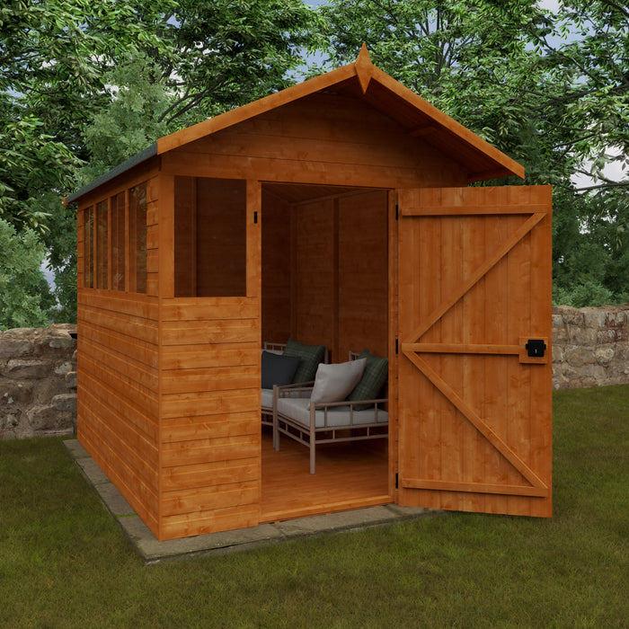 Shiplap Cabin - Available In 6 Sizes With Optional Veranda