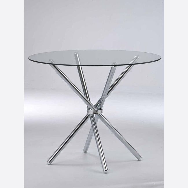 Casa Dining Table With Glass Top