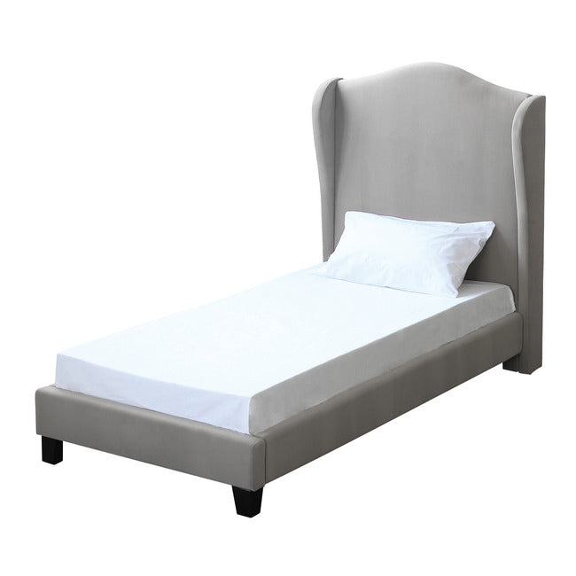 Chateaux Silver Bed - Available In 3 Sizes