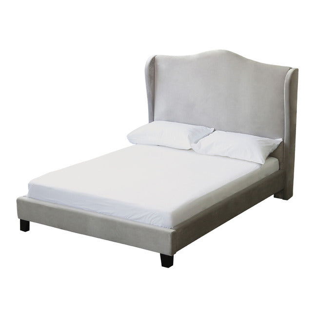 Chateaux Silver Bed - Available In 3 Sizes