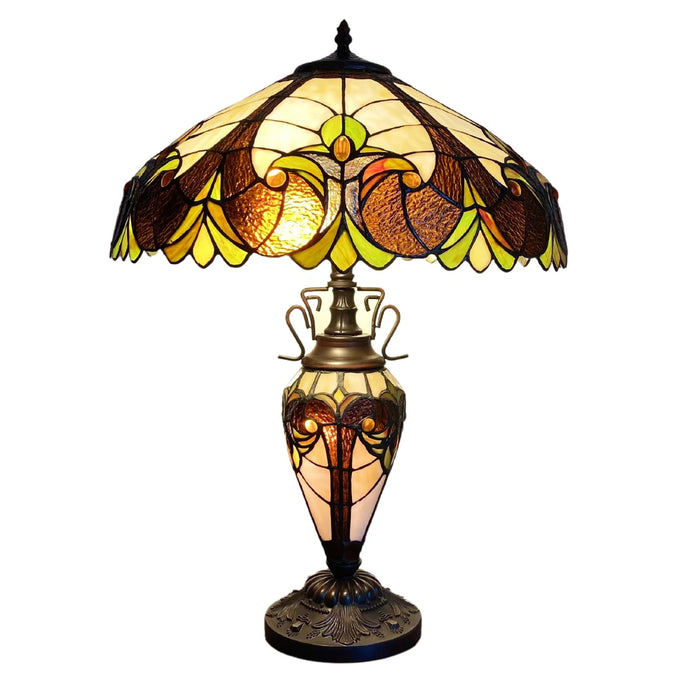 Yellow Double Tiffany Lamp