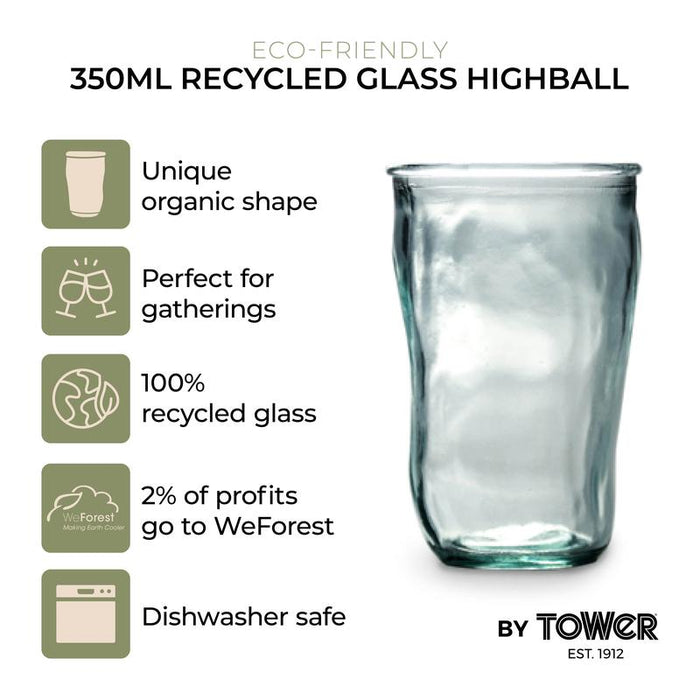 350ml Recycled Glass Tumbler