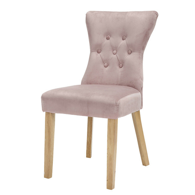 Naples Velvet Dining Chair - Pack Of 2 - Available In 4 Colours