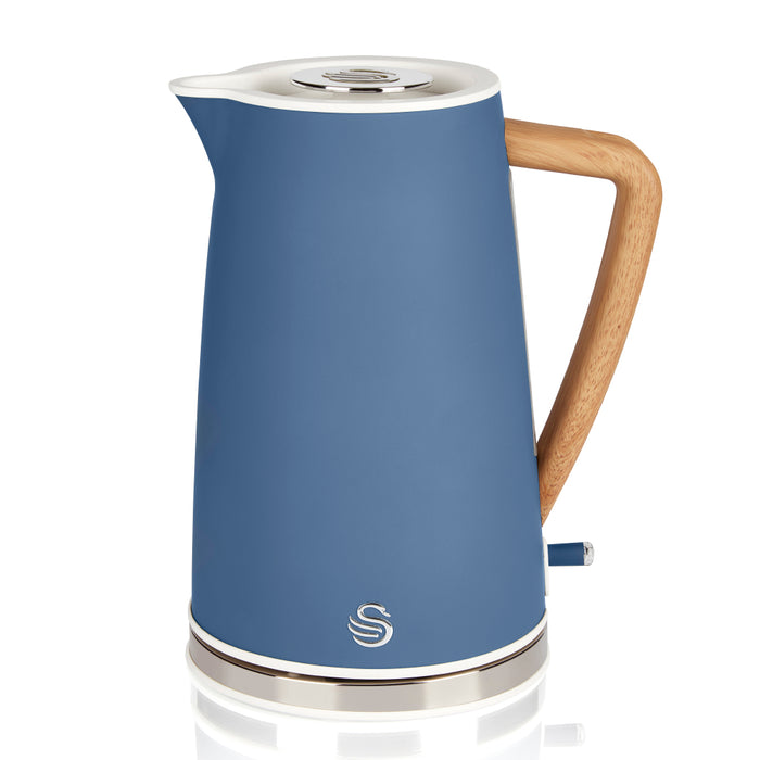 Swan 1.7L Nordic Style Cordless Kettle - Blue
