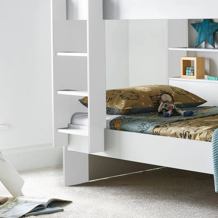 Oliver Storage Bunk Bed - Available In 2 Colours