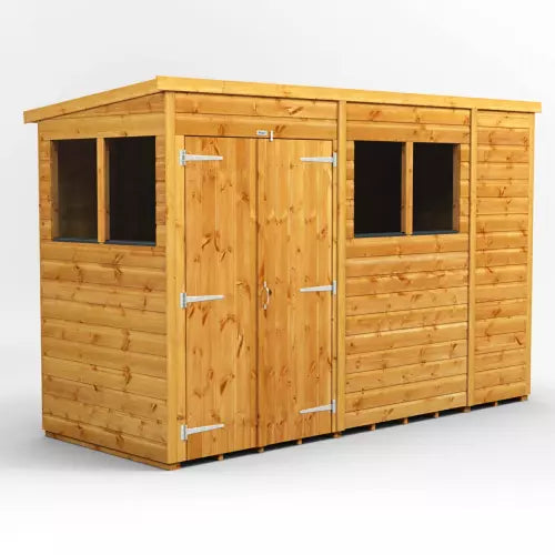 Power Pent Sheds With Windows