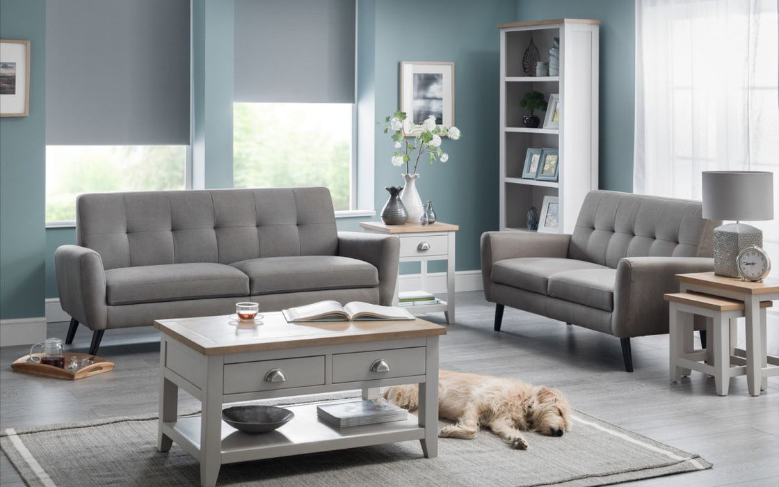 Julian Bowen Monza 3 Seater Sofa - Available In 3 Colours