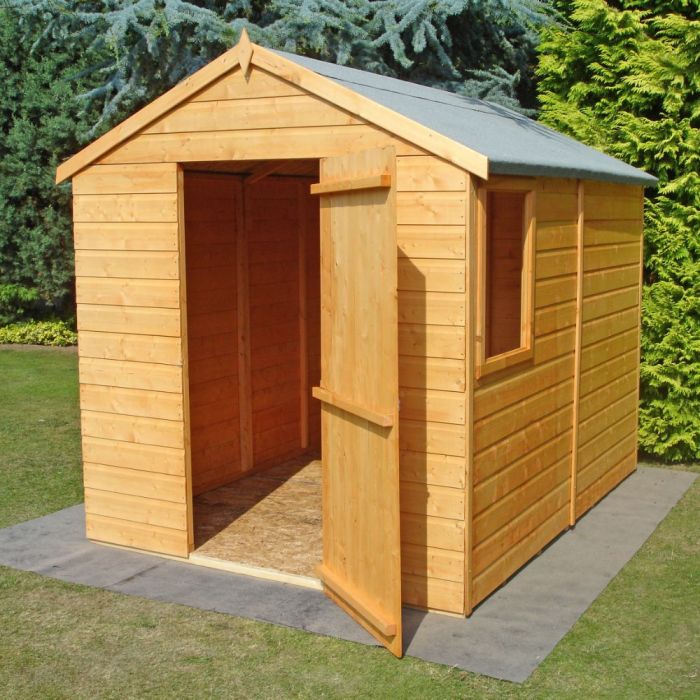 Shire Durham Pressure Treated Shed 8x6