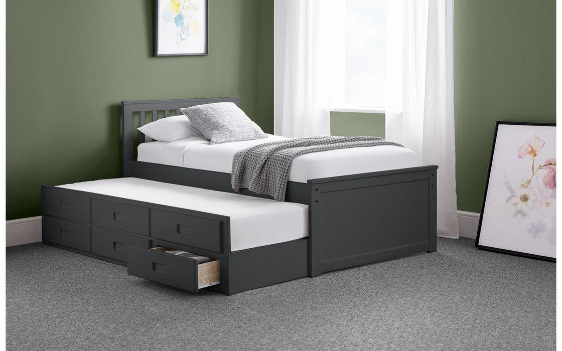 Julian Bowen Maisie Bed With Underbed - Available In 3 Colours