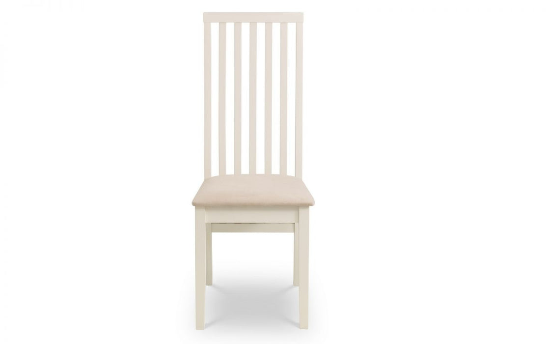 Julian Bowen Vermont Dining Chair - Ivory