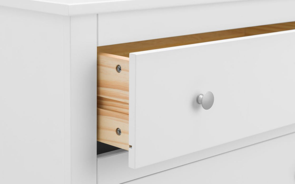 Julian Bowen Radley 4 Drawer Chest - Available In 3 Colours