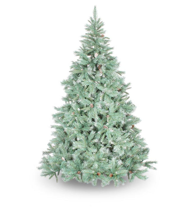 5ft Frosted Emerald Fir Tree With Hook On Tips