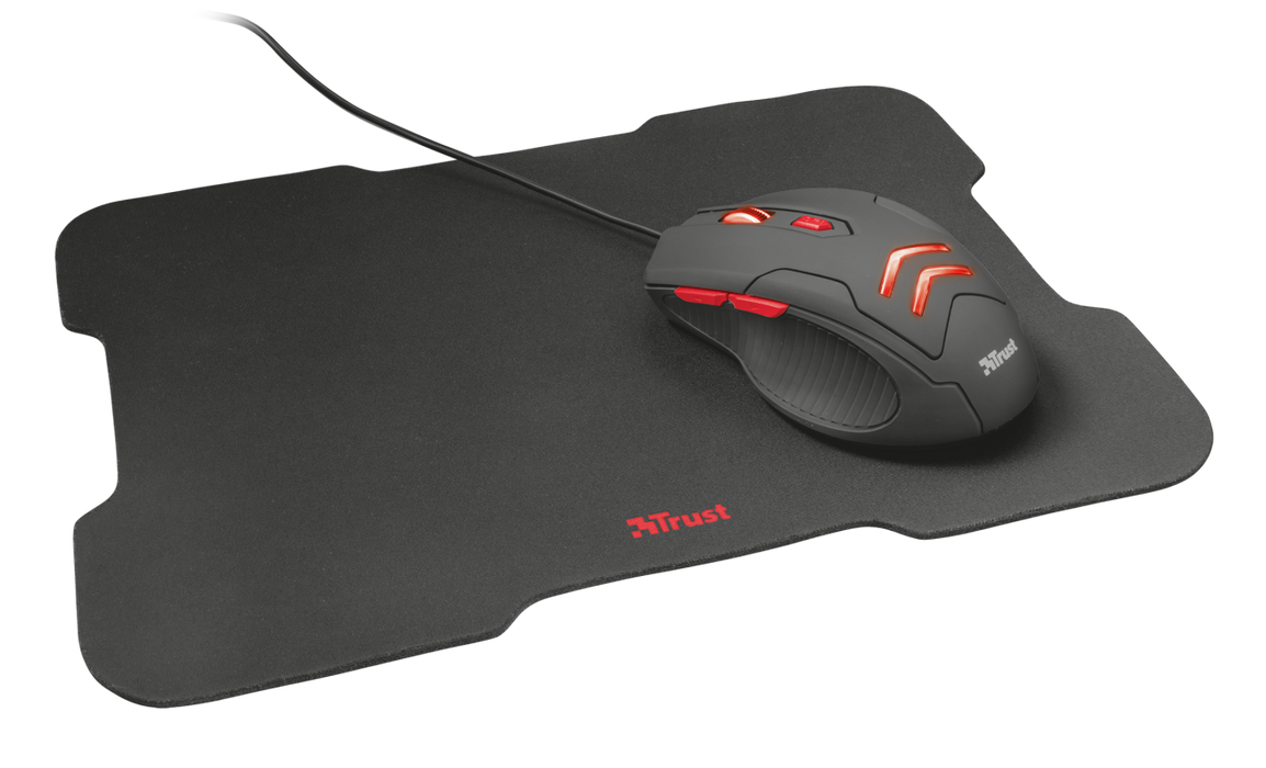 Trust Ziva Gaming Mouse & Pad