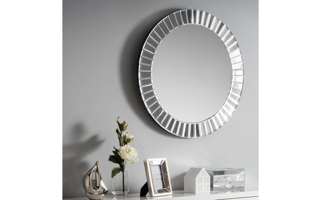 Julian Bowen Sonata Round Wall Mirror - Available In 2 Sizes