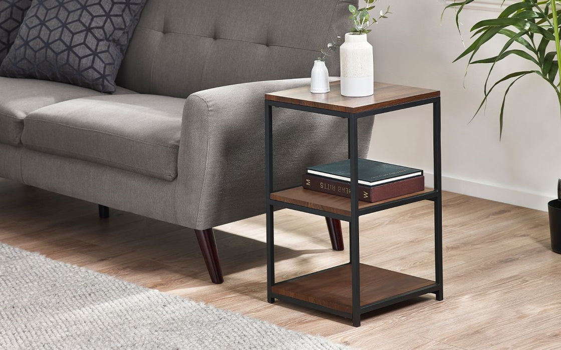 Julian Bowen Tribeca Tall Narrow Side Table - Available In 2 Colours