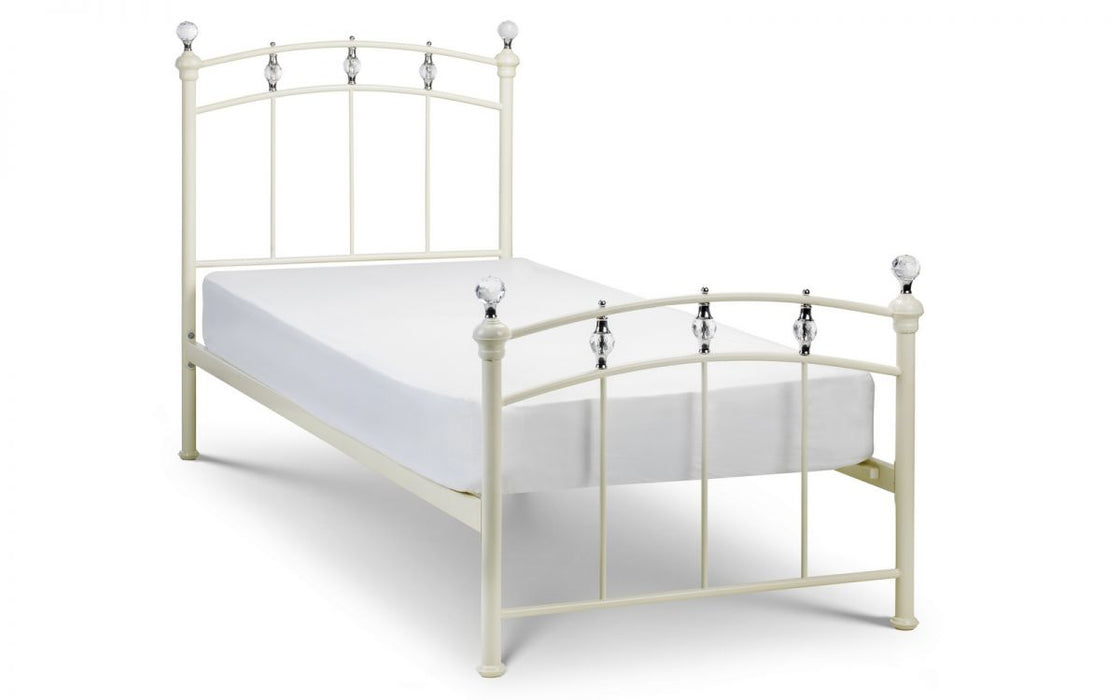 Julian Bowen Sophie Crystal Bed - Available In 3 Sizes
