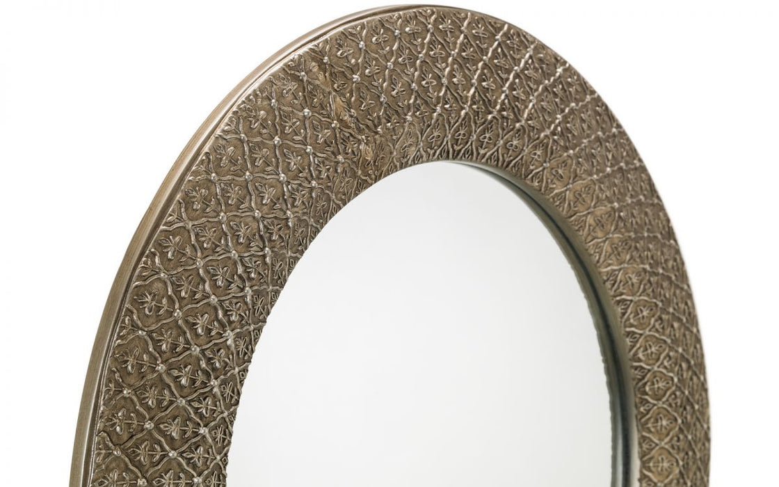 Julian Bowen Cadence Round Wall Mirror - Available In 2 Sizes