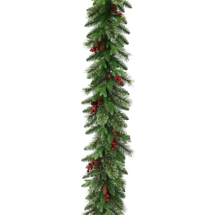 Berry Cone 9ft x 12" Garland