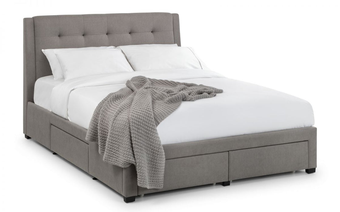 Julian Bowen Fullerton 4 Drawer Bed - Available In 3 Sizes & 2 Colours