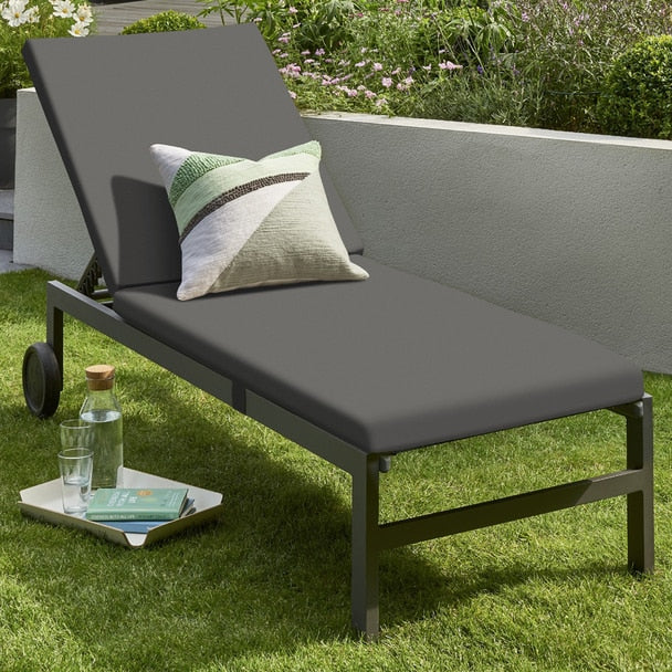 Norfolk Leisure Titchwell Lounger - Available in Grey LAST ONE REMAINING!
