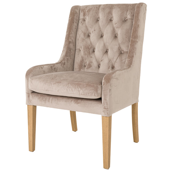 Henley Luxury Large Button Pressed Dining Chair