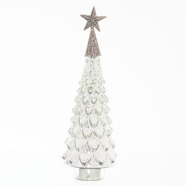 Noel Collection Textured Star Topped Decorative Tree