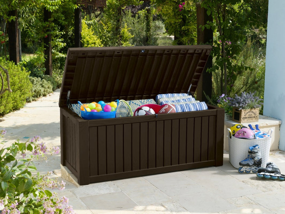 Keter Rockwood 570L Storage Box - Available In 2 Colours