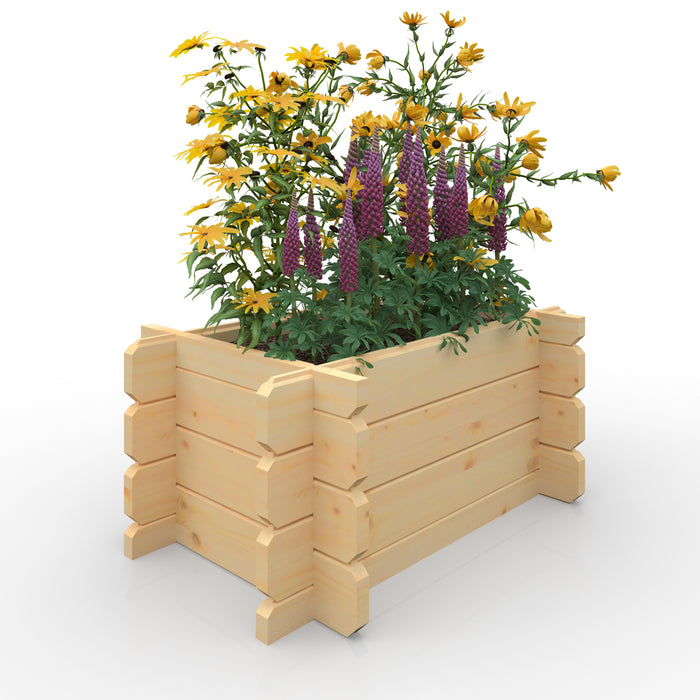 The Log Cabin 28mm Planter - Available In 2 Sizes