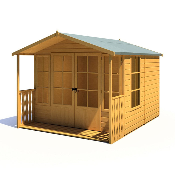 Shire Delmora Summerhouse With Verandah - Available In 3 Sizes