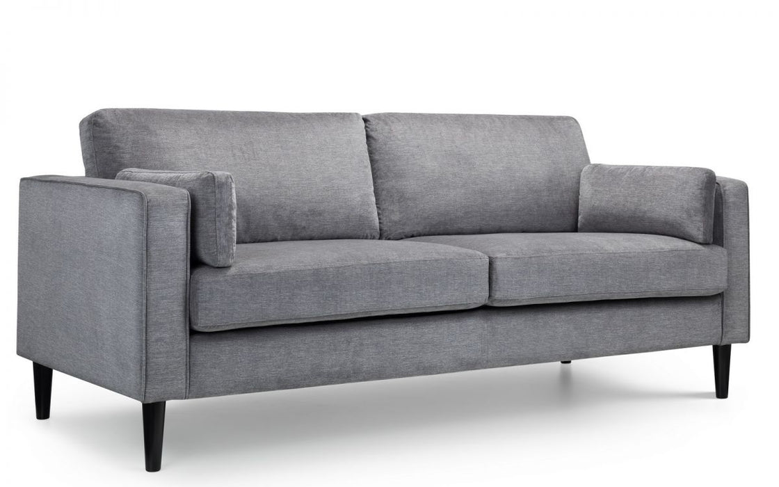 Julian Bowen Hayward 3 Seater Sofa - Available In 2 Fabric Types