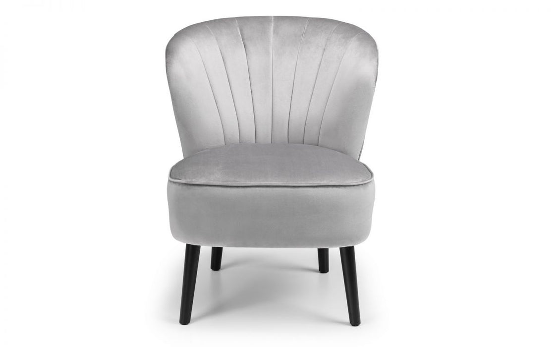 Julian Bowen Coco Velvet Chair - Available In 2 Colours
