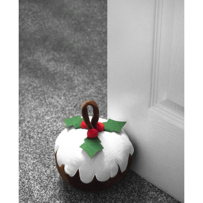 Christmas Door Stop - Xmas Pudding