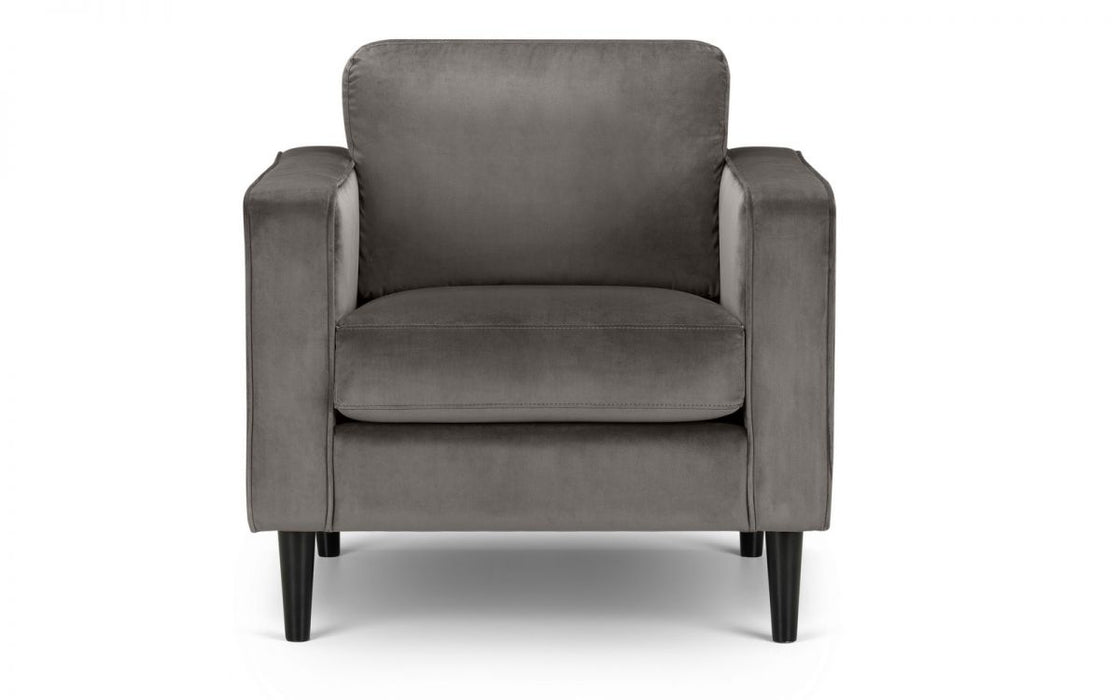 Julian Bowen Hayward Armchair - Available In 2 Fabric Types