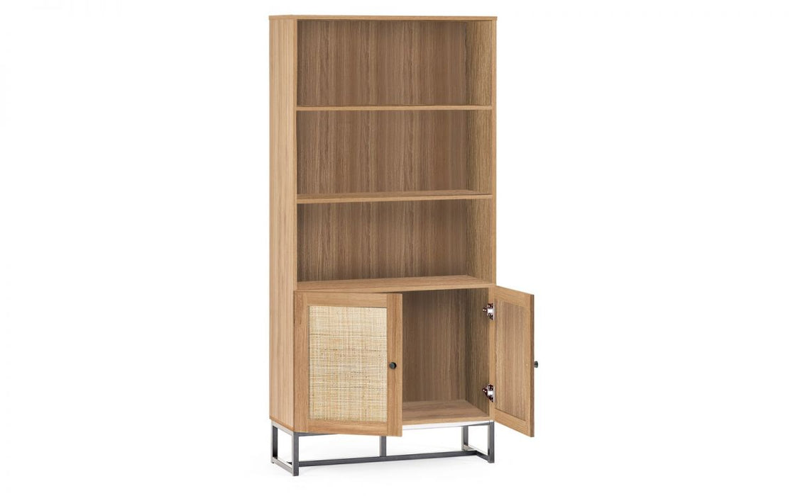 Julian Bowen Padstow Tall Bookcase - Available In 2 Colours