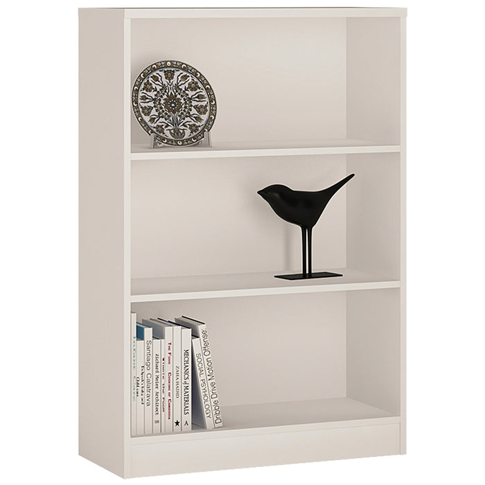4 You Medium Wide Bookcase - Available In 2 Colours