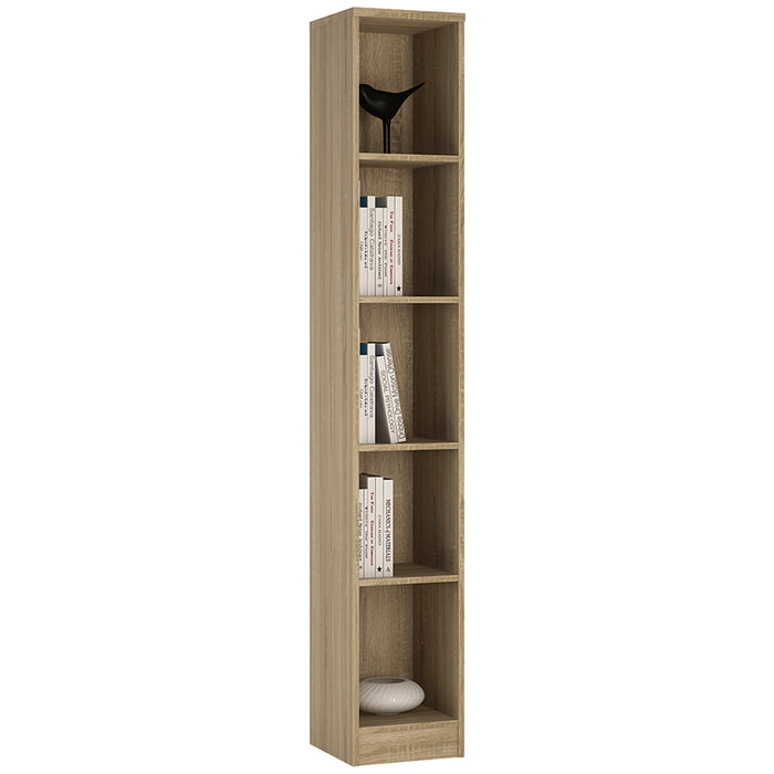 4 You Tall Narrow Bookcase - Available In 2 Colours