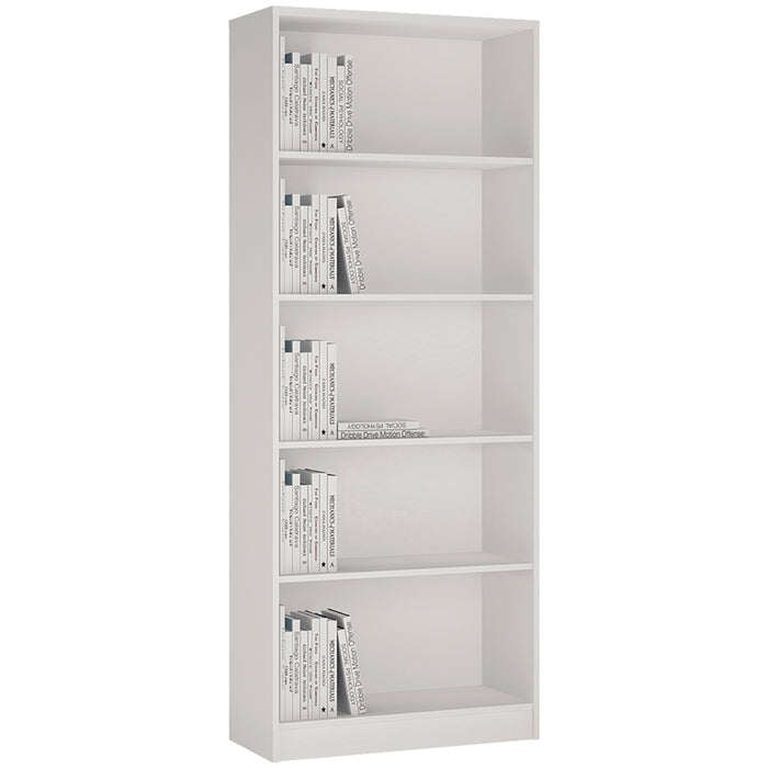 4 You Tall Wide Bookcase - Available In 2 Colours